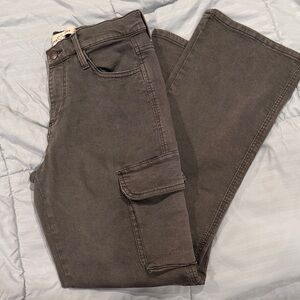 Gray Cargo Pants